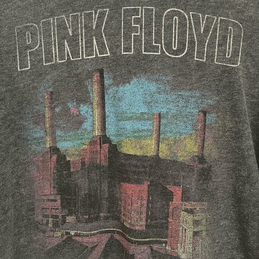 PINK Floyd graphic Crew Neck Dark Grey Junk Food Small - Picture 7 of 9